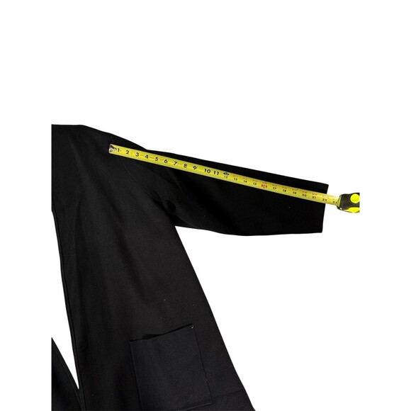 Rachel Zoe Cardigan Sweater Size 3X NWT - Open Front Plus Size Black - Picture 9 of 15